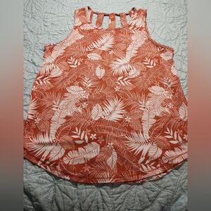 🇺🇸 Clearance 🇺🇸Reel Legends Tropical Print Sleeveless Top